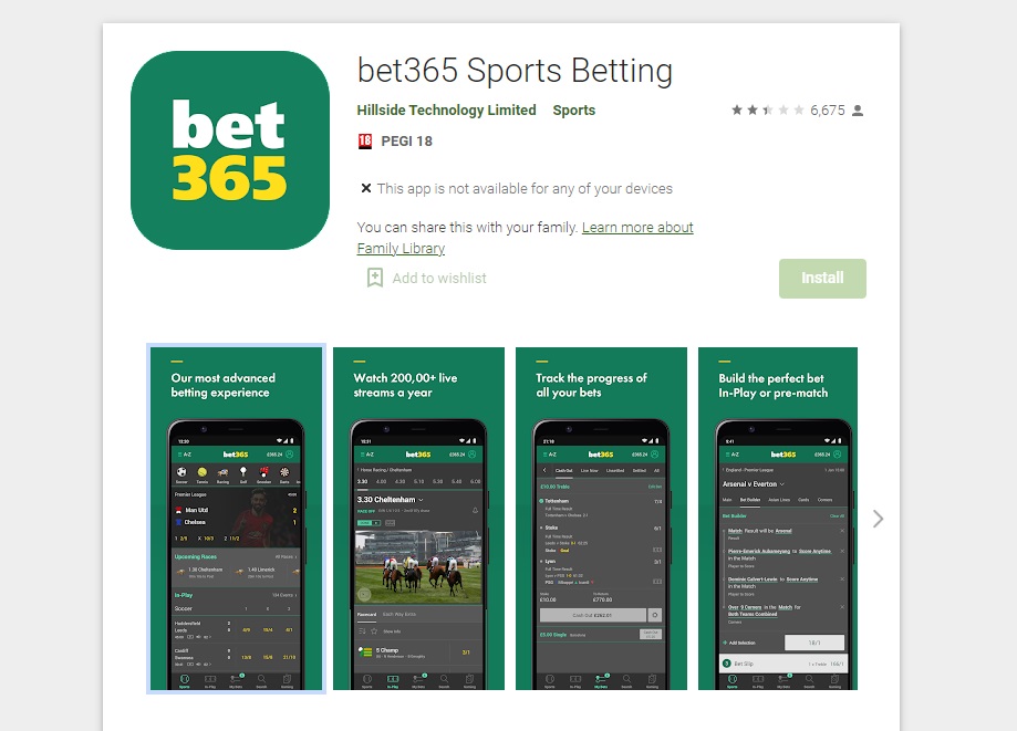 bet365 app