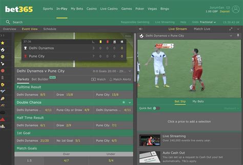 Live Betting Strategies For Betting On Bet365